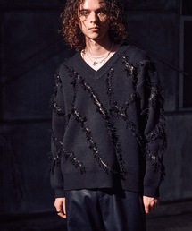 Slash crash knit / スラッシュクラッシュニット