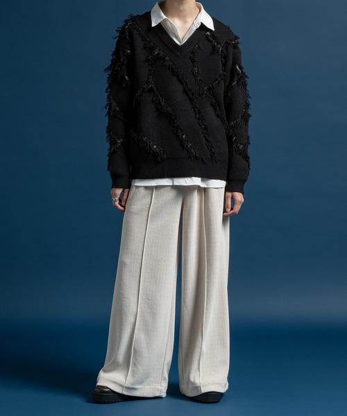 Slash crash knit / スラッシュクラッシュニット（ニット/セーター