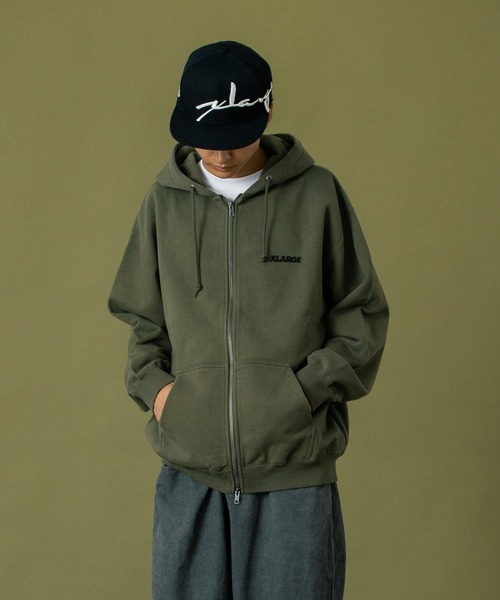 BACKSIDE OG W-ZIP HOODED SWEAT SHIRT（パーカー）｜XLARGE