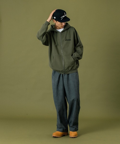BACKSIDE OG W-ZIP HOODED SWEAT SHIRT（パーカー）｜XLARGE