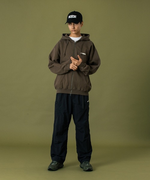 BACKSIDE OG W-ZIP HOODED SWEAT SHIRT（パーカー）｜XLARGE