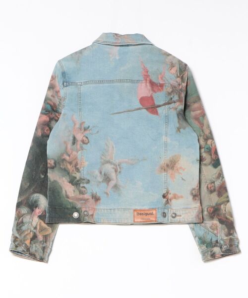 Desigual（デシグアル）の「ルネサンスプリント デニムジャケット（デニムジャケット・レディース・ブルー・L/XS/S/M/XL）」の2枚目の写真