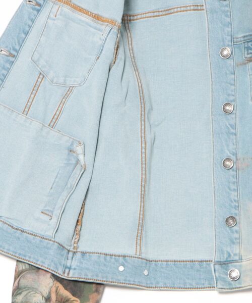 セール】ルネサンスプリント デニムジャケット（デニムジャケット