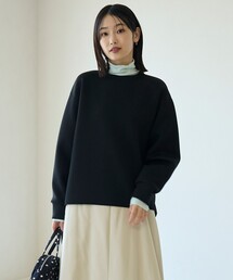 UNFILO（アンフィーロ）の「【軽量/UVカット】BEAUTY FORM JERSEY バックフォルム プルオーバー（Tシャツ/カットソー）」