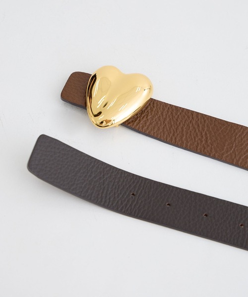 アバケーション EART30 BUCKLE ネイビー　ハート　ベルト　別注 A VACATION（アヴァケーション）の「【A VACATION/アヴァケーション