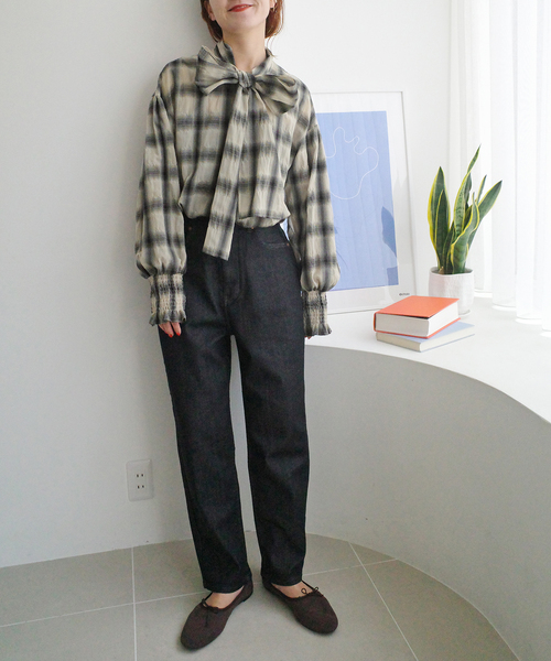 オンブレボウタイブラウス（シャツ/ブラウス）｜Spick & Span