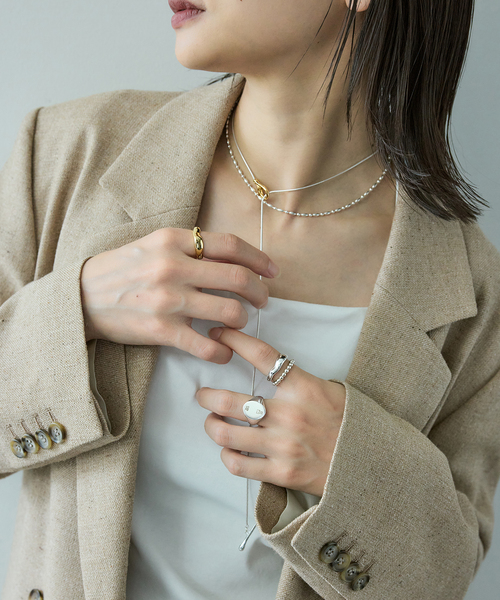 JOURNAL STANDARD（ジャーナルスタンダード）の「【JSjewelry】S925 signet ring（リング・レディース・シルバー・SMALL/MEDIUM）」の5枚目の写真