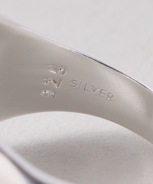 JOURNAL STANDARD（ジャーナルスタンダード）の「【JSjewelry】S925 signet ring（リング・レディース・シルバー・SMALL/MEDIUM）」の9枚目の写真