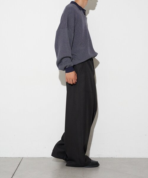 CIAOPANIC(チャオパニック)の「ワイドバギースラックス(その他パンツ・メンズ・グレー/ブラウン/ブラック・LARGE/MEDIUM)」の7枚目の写真
