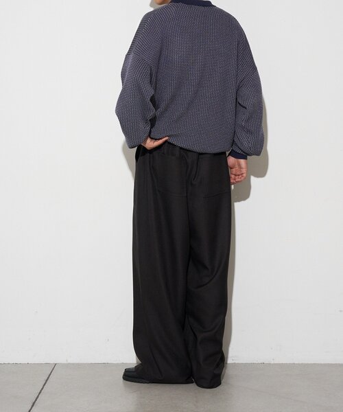 CIAOPANIC(チャオパニック)の「ワイドバギースラックス(その他パンツ・メンズ・グレー/ブラウン/ブラック・LARGE/MEDIUM)」の8枚目の写真