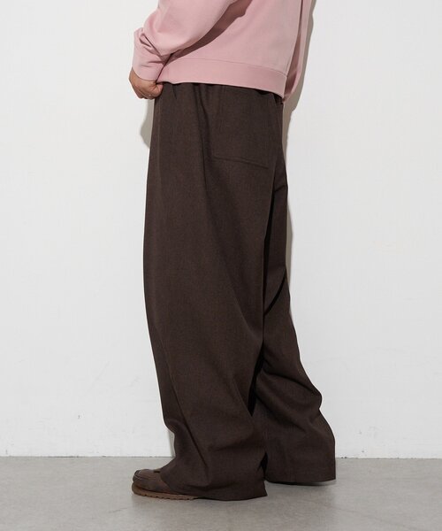 CIAOPANIC(チャオパニック)の「ワイドバギースラックス(その他パンツ・メンズ・グレー/ブラウン/ブラック・LARGE/MEDIUM)」の16枚目の写真