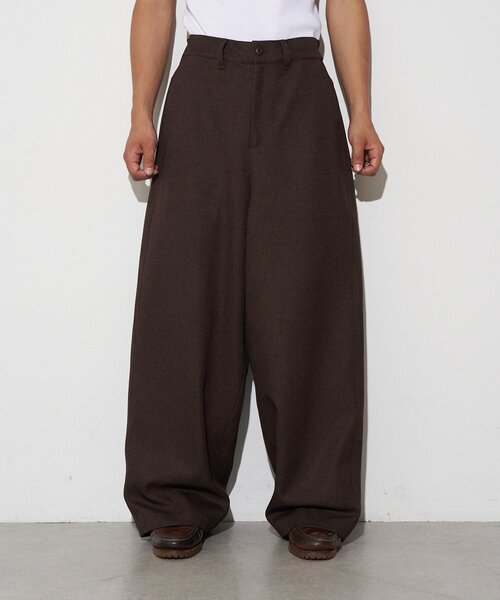 CIAOPANIC(チャオパニック)の「ワイドバギースラックス(その他パンツ・メンズ・グレー/ブラウン/ブラック・LARGE/MEDIUM)」の20枚目の写真