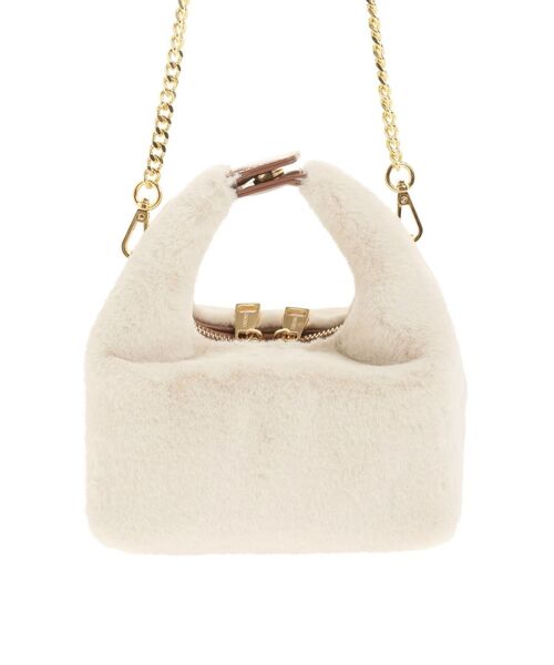 LAGUNAMOON（ラグナムーン）の「【SINBONO】Crossbody Bag（ハンドバッグ・レディース・アイボリー/ブラウン/レッド・FREE）」の18枚目の写真