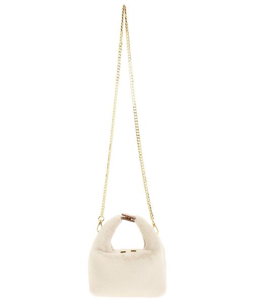 LAGUNAMOON（ラグナムーン）の「【SINBONO】Crossbody Bag（ハンドバッグ・レディース・アイボリー/ブラウン/レッド・FREE）」の22枚目の写真