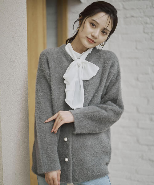 青島心さん着用】フェザージャコット / 1215255901｜PROPORTION BODY