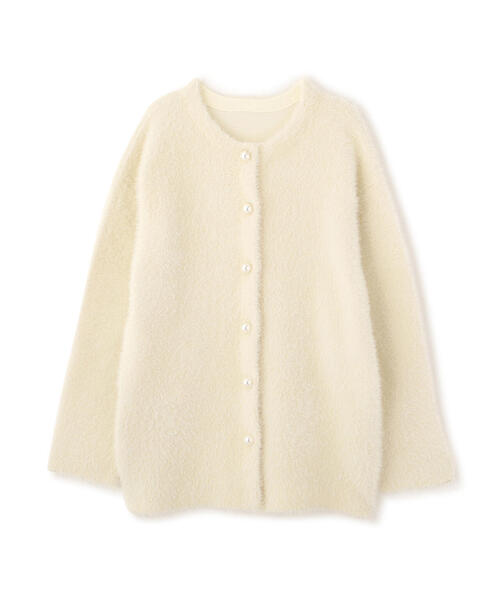 PROPORTION BODY DRESSING（プロポーションボディドレッシング）の「【青島心さん着用】フェザージャコット / 1215255901（テーラードジャケット・レディース・グレー/ホワイト系その他/ベージュ/オフホワイト・MEDIUM/SMALL）」の5枚目の写真