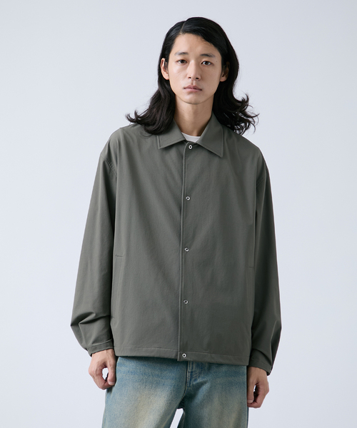 B.C STOCK(ベーセーストック)の「〈Breeze Func〉ブリーズファンク コーチジャケット(その他アウター・メンズ・ネイビー/ブラック/チャコールグレー・LARGE/MEDIUM)」の1枚目の写真