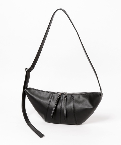 HARE(ハレ)の「ミニクロワッサンBAG(HARE)(ショルダーバッグ・メンズ・ブラック・FREE)」の16枚目の写真