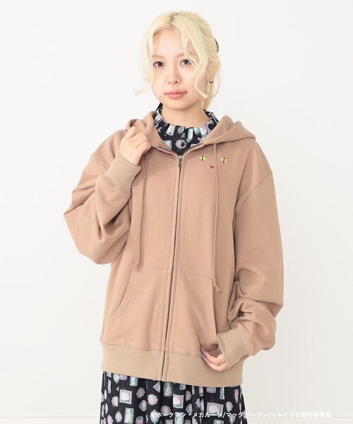 mmts(マミタス)の「【COLLABORATION】ニャイト・オブ・ザ・リビングキャット / なりきり猫パーカー(パーカー・レディース・ブラック/ブラウン系その他5・LARGE/MEDIUM)」の2枚目の写真