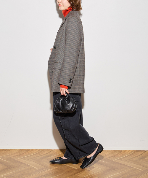 journal standard L'essage(ジャーナルスタンダードレサージュ)の「ガンクラブチェックジャケット(テーラードジャケット・レディース・ウッド・36/38)」の3枚目の写真