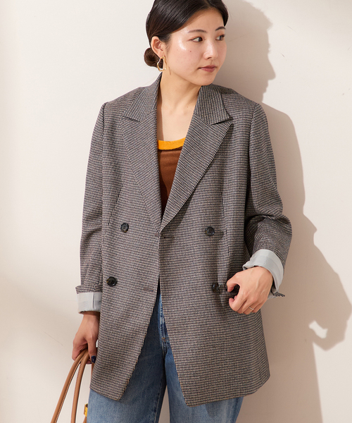 セール】ガンクラブチェックジャケット（テーラードジャケット