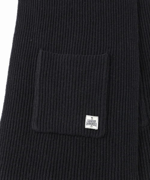 JOURNAL STANDARD relume(ジャーナルスタンダード レリューム)の「ハミルトン ウール ガーター マフラー(マフラー・メンズ・レンガ/グレー/ブラック系その他/パープル・FREE)」の21枚目の写真