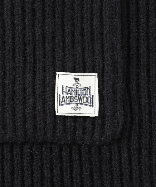 JOURNAL STANDARD relume(ジャーナルスタンダード レリューム)の「ハミルトン ウール ガーター マフラー(マフラー・メンズ・レンガ/グレー/ブラック系その他/パープル・FREE)」の22枚目の写真