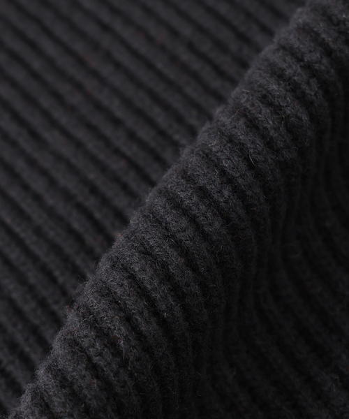 JOURNAL STANDARD relume(ジャーナルスタンダード レリューム)の「ハミルトン ウール ガーター マフラー(マフラー・メンズ・レンガ/グレー/ブラック系その他/パープル・FREE)」の10枚目の写真