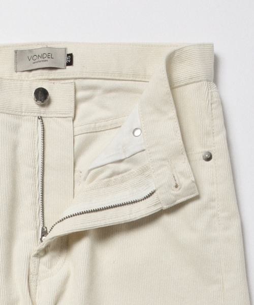 VONDEL（フォンデル）の「【CLASSY.7月号掲載】VONDEL / HUG コーデュロイパンツ（デニムパンツ・レディース・ホワイト系その他/ブラウン・26inch/24inch/25inch）」の4枚目の写真