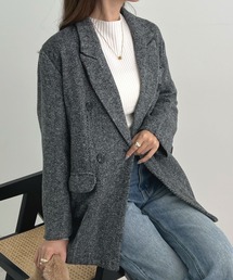 Futier land | 袖ボタンテーラードジャケット(テーラードジャケット)