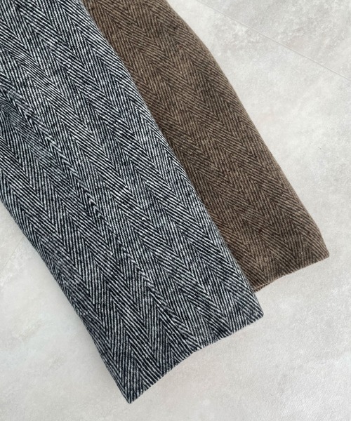 Futier land（フューティアランド）の「袖ボタンテーラードジャケット（テーラードジャケット・レディース・ブラック/ブラウン・MEDIUM/LARGE）」の22枚目の写真