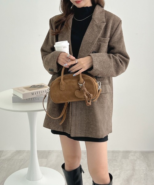 Futier land（フューティアランド）の「袖ボタンテーラードジャケット（テーラードジャケット・レディース・ブラック/ブラウン・MEDIUM/LARGE）」の15枚目の写真