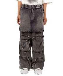 Maison MIHARA YASUHIRO(]~nXq)́yMIHARAYASUHIRO/~nXqzWAIST LAYERD FLIGHT PANTS(J[Spc)