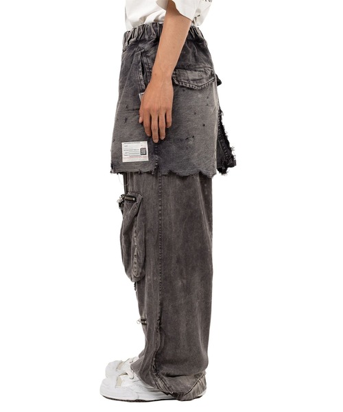 MIHARAYASUHIRO/ミハラヤスヒロ】WAIST LAYERD FLIGHT PANTS