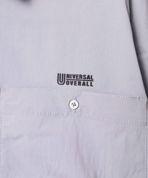 UNIVERSAL OVERALL（ユニバーサルオーバーオール）の「★UNIVERSAL OVERALL★FUNCTIONAL SHIRT（シャツ/ブラウス・メンズ・ブラック/グレー・MEDIUM/LARGE）」の4枚目の写真