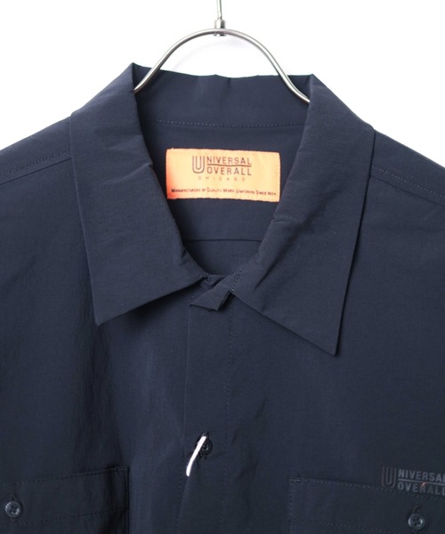 UNIVERSAL OVERALL（ユニバーサルオーバーオール）の「★UNIVERSAL OVERALL★FUNCTIONAL SHIRT（シャツ/ブラウス・メンズ・ブラック/グレー・MEDIUM/LARGE）」の9枚目の写真