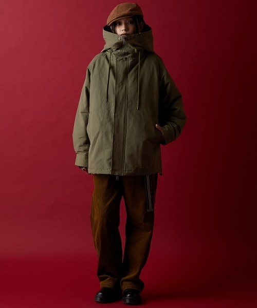 GEVS.（ジェイヴィス）の「ライナーベスト付ブルゾン＜大きいサイズ有＞GEVS.（ブルゾン・レディース・カーキ/ブラック・5L/4L/3L/LL/L/M）」の5枚目の写真