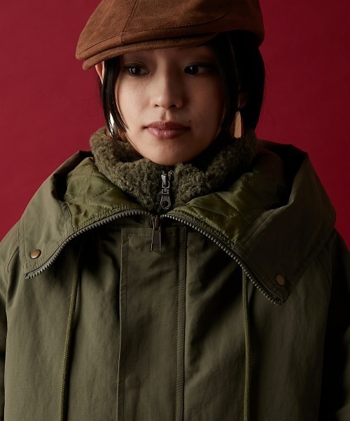 GEVS.（ジェイヴィス）の「ライナーベスト付ブルゾン＜大きいサイズ有＞GEVS.（ブルゾン・レディース・カーキ/ブラック・5L/4L/3L/LL/L/M）」の18枚目の写真