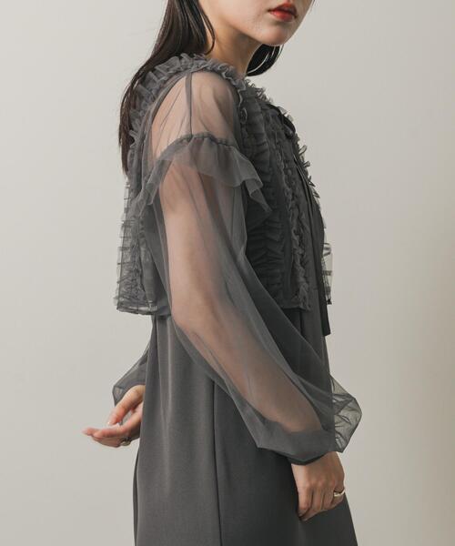 セール】2Pチュールボレロセットキャミワンピース（ワンピース