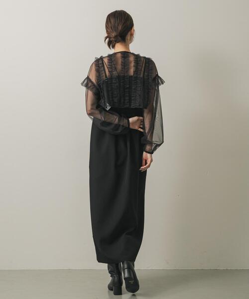 セール】2Pチュールボレロセットキャミワンピース（ワンピース