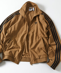 snidel adidas ブラウン ジップアップジャケット adidas オリジナルforsnidelブラウン ジップアップジャケット
