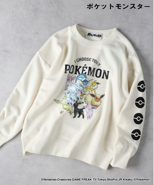 POKEMON】スウェットプルオーバー（スウェット）｜Right-on