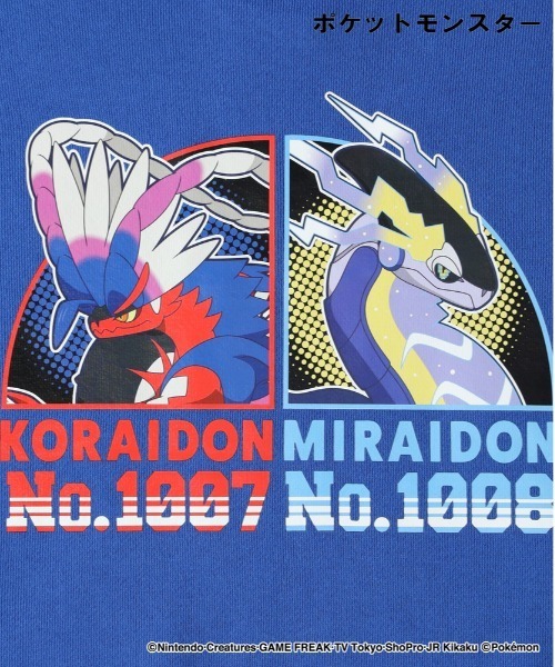 Right-on（ライトオン）の「【ＰＯＫＥＭＯＮ】スウェットプルオーバー（スウェット・キッズ・ブラック/グリーン/ダークグレー/ピンク/オフホワイト/ブルー/レッド・110/120/130/140）」の22枚目の写真