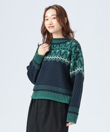 ヴィンテージ ジャカード ニット