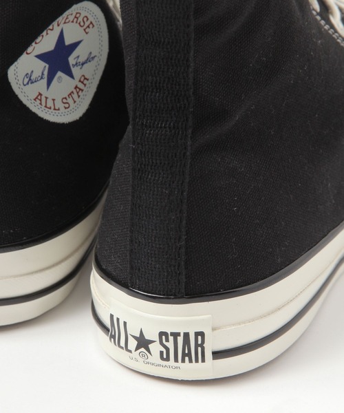 CONVERSE(コンバース)の「【CONVERSE】 ALL STAR US HI(26.5cm/27.5cm)(スニーカー・メンズ・ブラック・LARGE/MEDIUM)」の3枚目の写真