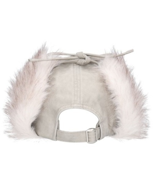 FILA（フィラ）の「FILA/フィラ キャップ FLU TWILL EARFLAP 6P CAP 254013611（キャップ・メンズ・ブラック/ベージュ/ピンク・FREE）」の6枚目の写真