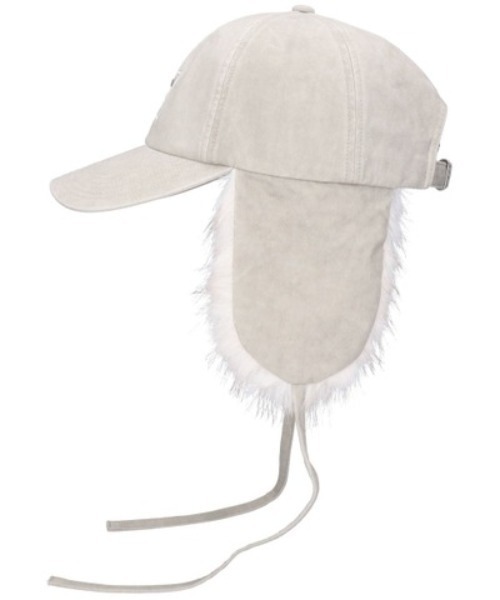 FILA（フィラ）の「FILA/フィラ キャップ FLU TWILL EARFLAP 6P CAP 254013611（キャップ・メンズ・ブラック/ベージュ/ピンク・FREE）」の11枚目の写真