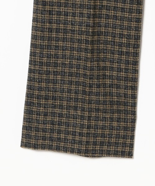 International Gallery BEAMS（インターナショナルギャラリービームス）の「チェック ダブルループ ワイド スラックス（その他パンツ・メンズ・その他・LARGE/MEDIUM/SMALL）」の5枚目の写真