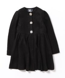 Chesty(チェスティ)のノーカラービジューコート パールウールコート |【公式】Chestyオンラインショップ