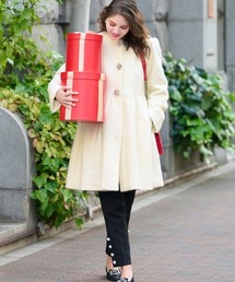 新品未使用紙タグ付きチェスティスプリングコート1ホワイト 新品未使用紙タグ付きチェスティスプリングコート1ホワイト